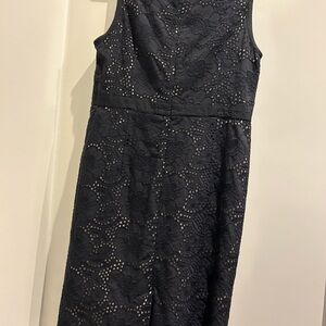 Ann Taylor Black Cream dress Size 2